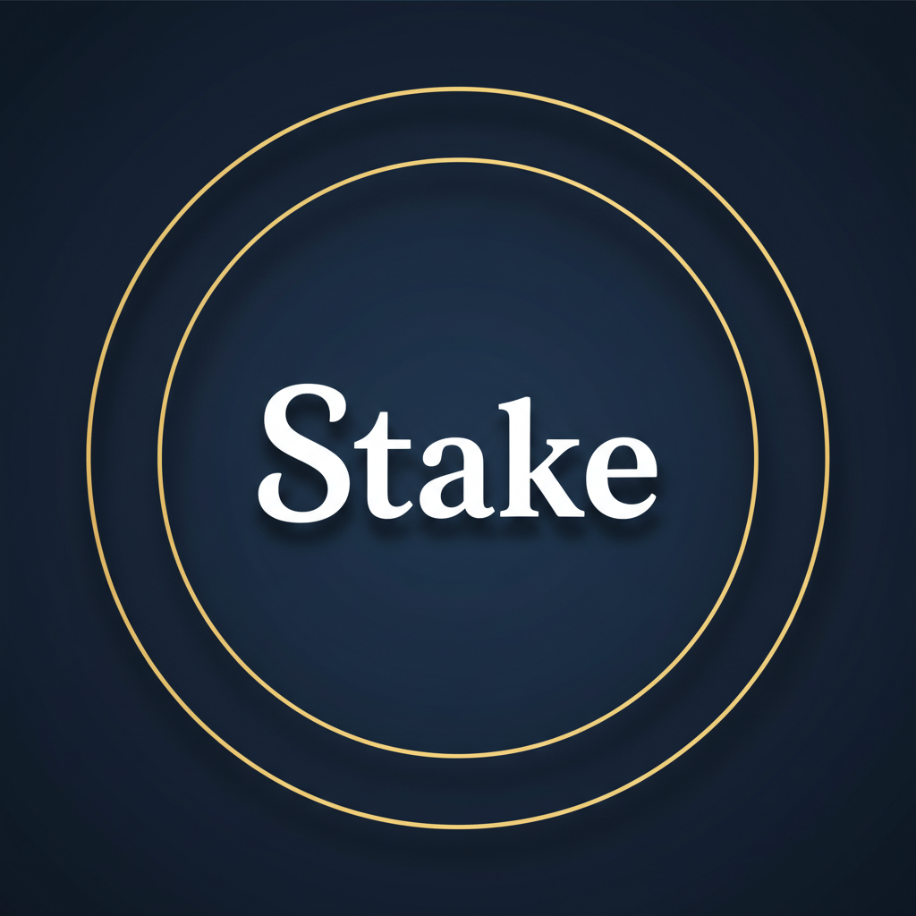 Stake Logo - Top casino for Chicken Shoot with crypto deposits